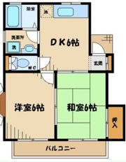 サンライズKの間取り画像