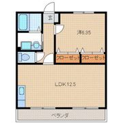 花やしき下富野の間取り画像