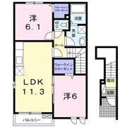 リアフラント Ⅱの間取り画像