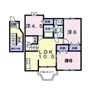 メゾニティ 川西Bの間取り画像