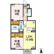 リベール鳴神 B棟の間取り画像