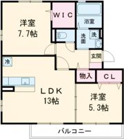 エクセル庄内の間取り画像