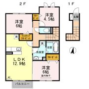 Amor Dens IIの間取り画像