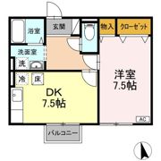 コーポ門脇2の間取り画像