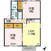 セジュールあいの間取り画像