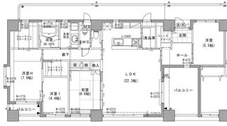 トライベッカ神宮の間取り画像