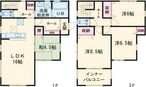 太子町 東保戸建の間取り画像