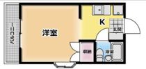 京都ハウジングコーポ善通寺の間取り画像