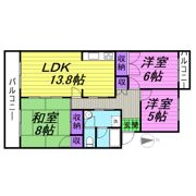 さくらハイツの間取り画像