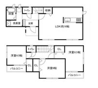 南住吉貸家の間取り画像