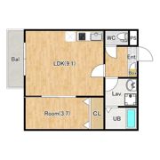 ジーメゾン春日部栄町の間取り画像