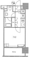 イクサージュ目黒の間取り画像