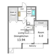 あさひレジデンス弐番館WESTの間取り画像