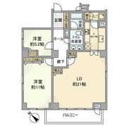 駒込ペアシティアネックスⅡの間取り画像