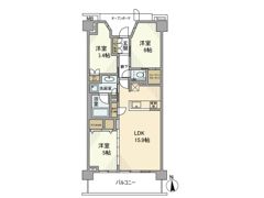 プラウド練馬中村橋マークスの間取り画像