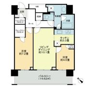 クロスエアタワーの間取り画像