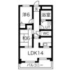 甚目寺マンションの間取り画像
