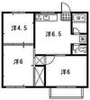 room．三々五々 Aの間取り画像