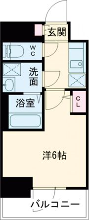 S-RESIDENCE高井田beletaの間取り画像