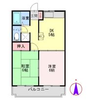 アミーまついの間取り画像