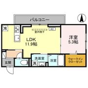 Jade朝日の間取り画像