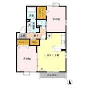 サンヒルズN Bの間取り画像