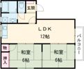 フレグランス佐藤Iの間取り画像