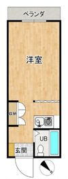 リバーヒルズⅠの間取り画像