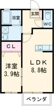 桜花（おうか）の間取り画像