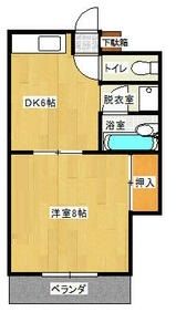 シャトレ東合川の間取り画像