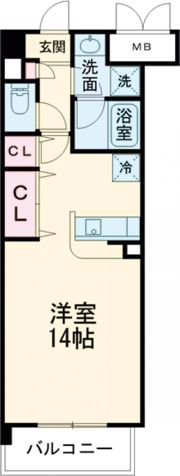 エミネンスコートの間取り画像