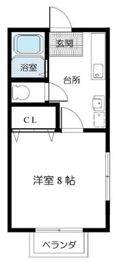 グランビュー船岡Vの間取り画像