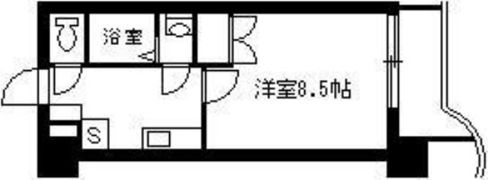ブルーアイズ中央の間取り画像