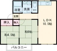 山手ハイツの間取り画像