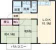 山手ハイツの間取り画像