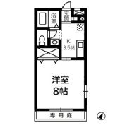 ディアコート Bの間取り画像