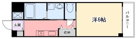 インタービレッジ城北二番館の間取り画像