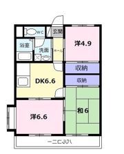アベニールAの間取り画像