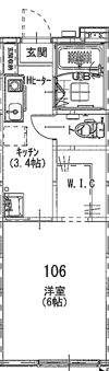メゾン出西の間取り画像