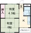 上田辺マンションの間取り画像