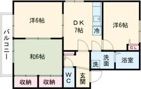 クレール山口の間取り画像