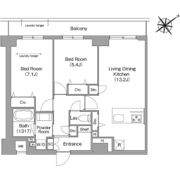 HF押上レジデンスの間取り画像