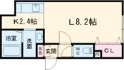 ナチュリラⅢの間取り画像