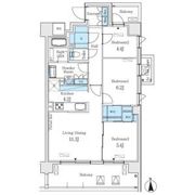 ベルヴュコート名古屋則武の間取り画像