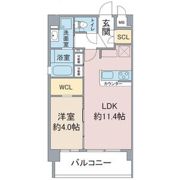 グレイスヒル上社の間取り画像