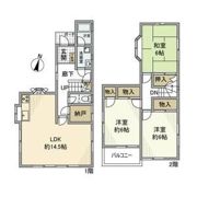 東平賀戸建の間取り画像
