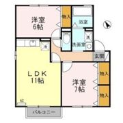 プレミール Aの間取り画像