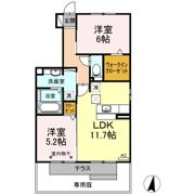 メゾンローズの間取り画像