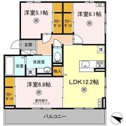 セラヴィ伊都の間取り画像