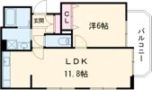 ラシャンス広畑の間取り画像